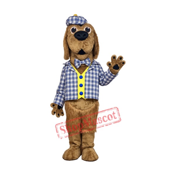 Superb Brown Dog Mascot Costume