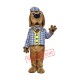 Superb Brown Dog Mascot Costume Superb Brown Dog Mascot Costume