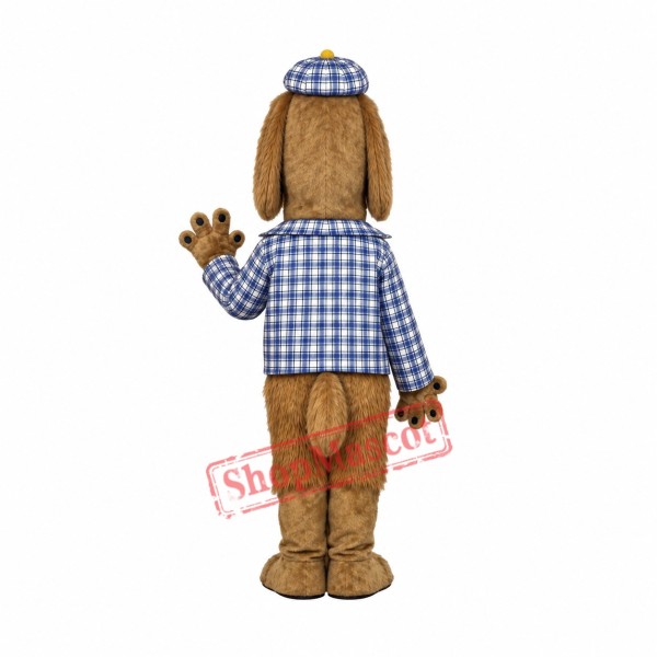 Superb Brown Dog Mascot Costume Superb Brown Dog Mascot Costume