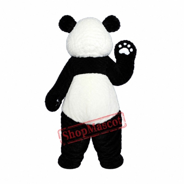 Superb Friendly Panda Mascot Costume Superb Friendly Panda Mascot Costume