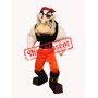Superb Power Pirate Mascot Costume