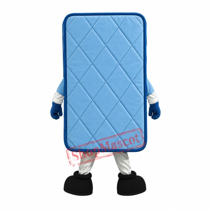 Superb Happy Mattress Mascot Costume Superb Happy Mattress Mascot Costume