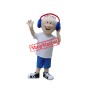 Superb Music Boy Mascot Costume