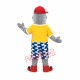 Superb College Dolphin Mascot Costume Superb College Dolphin Mascot Costume