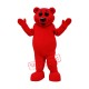 Red Teddy Bear Mascot Costume