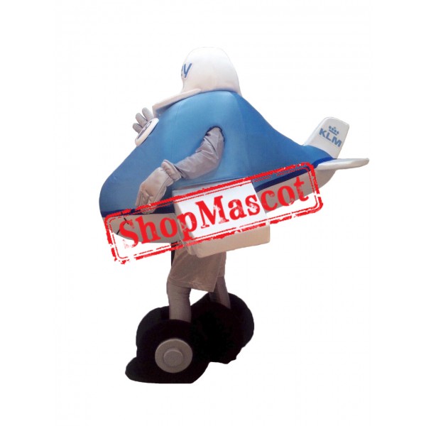 Superb Airplane Mascot Costume