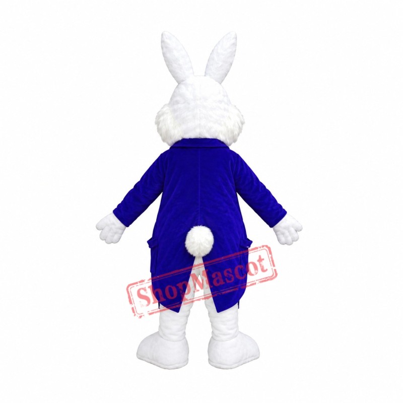 Blue Suit Easter Bunny Mascot Costume Available In US Warehouse Blue Suit Easter Bunny Mascot Costume Available In US Warehouse