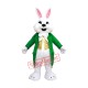 Green Suit Easter Bunny Mascot Costume Available In US Warehouse