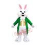 Green Suit Easter Bunny Mascot Costume Available In US Warehouse