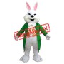 Green Suit Easter Bunny Mascot Costume Available In US Warehouse