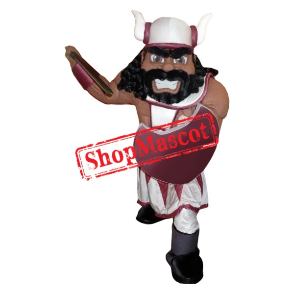 Superb Power Warrior Mascot Costume