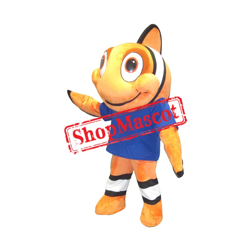 Superb Goldfish Mascot Costume
