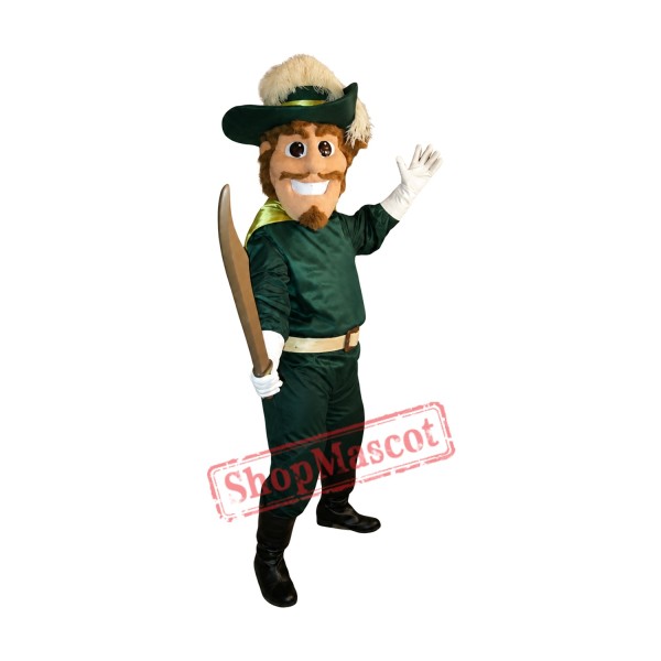Superb Brave Cavalier Mascot Costume