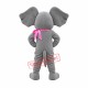 Lovely Realistic Elephant Mascot Costume