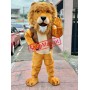 Superb Realistic Lion Mascot Costume