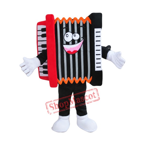 Accordion Mascot Costume