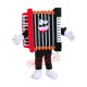 Accordion Mascot Costume
