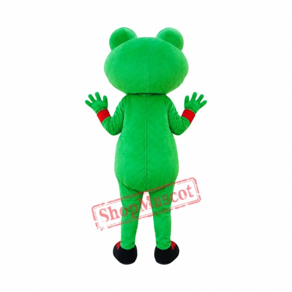Cheap Cartoon Frog Mascot Costume