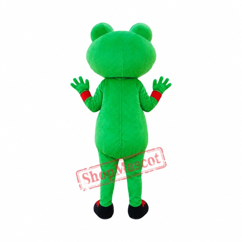 Cheap Cartoon Frog Mascot Costume