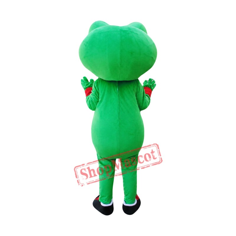 Cheap Cartoon Frog Mascot Costume