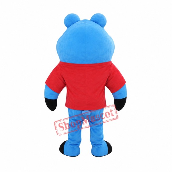 Super Cute Blue Shark Mascot Costume Super Cute Blue Shark Mascot Costume