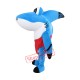 Super Cute Blue Shark Mascot Costume Super Cute Blue Shark Mascot Costume