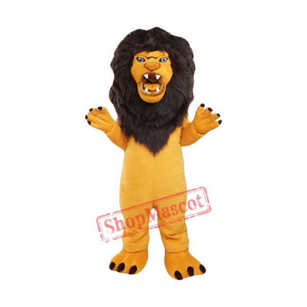 Angry Lion Mascot Costume
