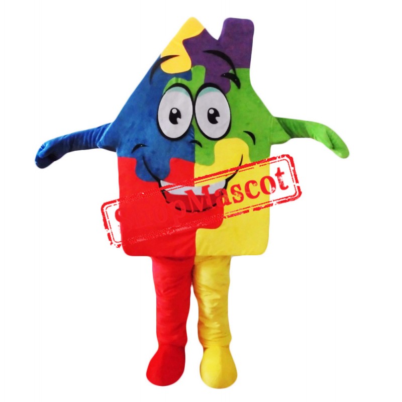 Colorful House Mascot Costume