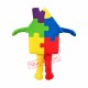 Colorful House Mascot Costume