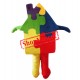 Colorful House Mascot Costume