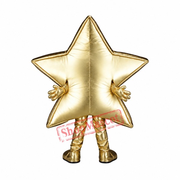 Top Quality Golden Star Mascot Costume Top Quality Golden Star Mascot Costume