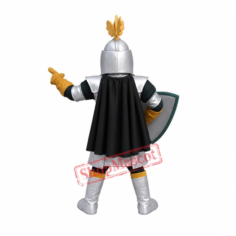 Sliver College Knight Mascot Costume Sliver College Knight Mascot Costume