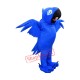Blue Parrot Mascot Costume Blue Parrot Mascot Costume
