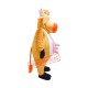 Yellow Cow Mascot Costume Yellow Cow Mascot Costume