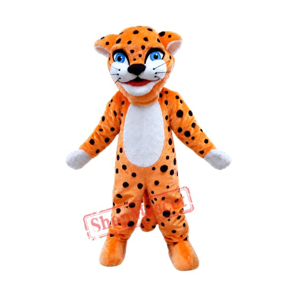 Super Cute Lightweight Leopard Mascot Costume