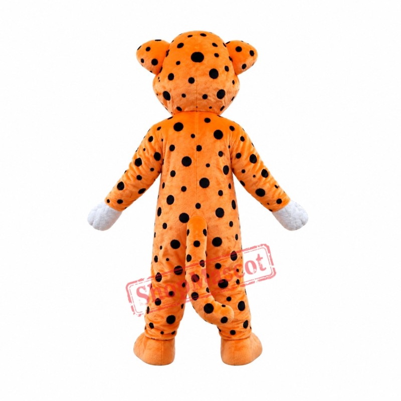 Super Cute Lightweight Leopard Mascot Costume Super Cute Lightweight Leopard Mascot Costume