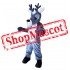 Grey Deer Mascot Costume