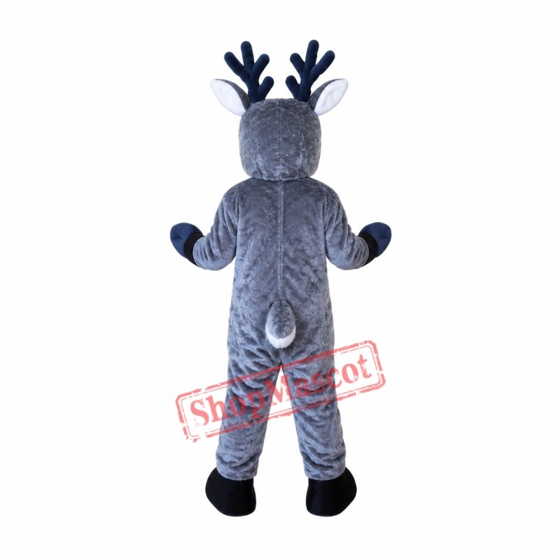 Grey Deer Mascot Costume