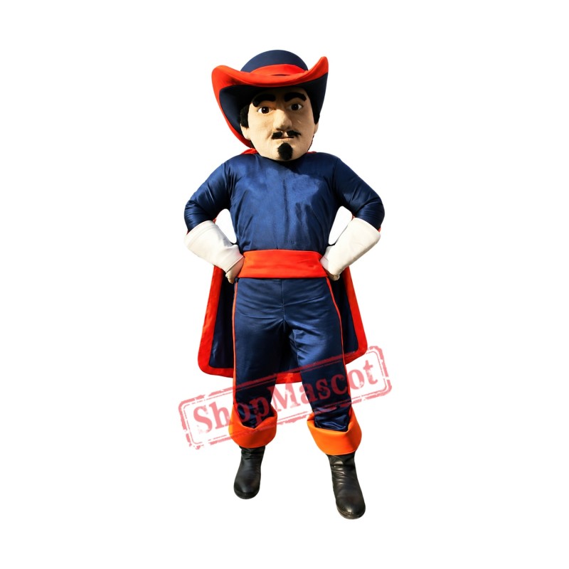 College Cavalier Mascot Costume
