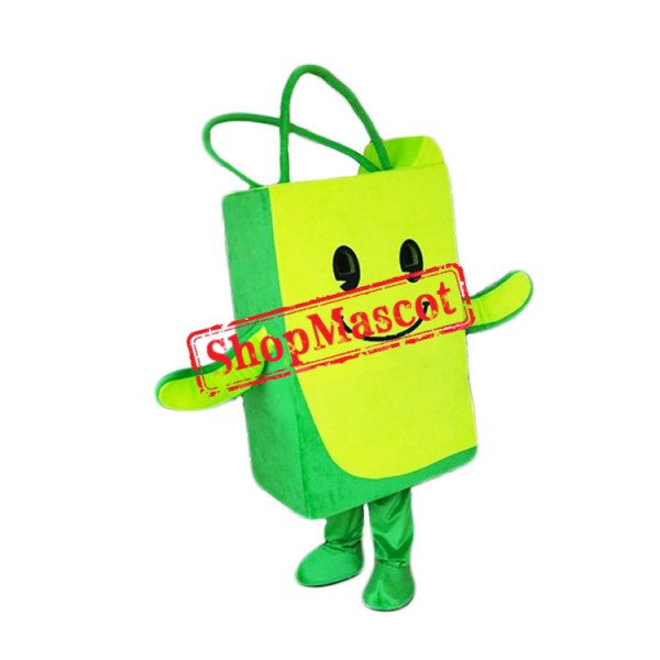 Green Bag Mascot Costume