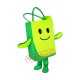 Green Bag Mascot Costume