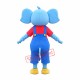 Little Blue Elephant Mascot Costume