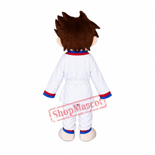 Taekwondo Boy Mascot Costume