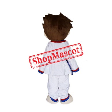 Taekwondo Boy Mascot Costume