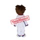 Taekwondo Boy Mascot Costume