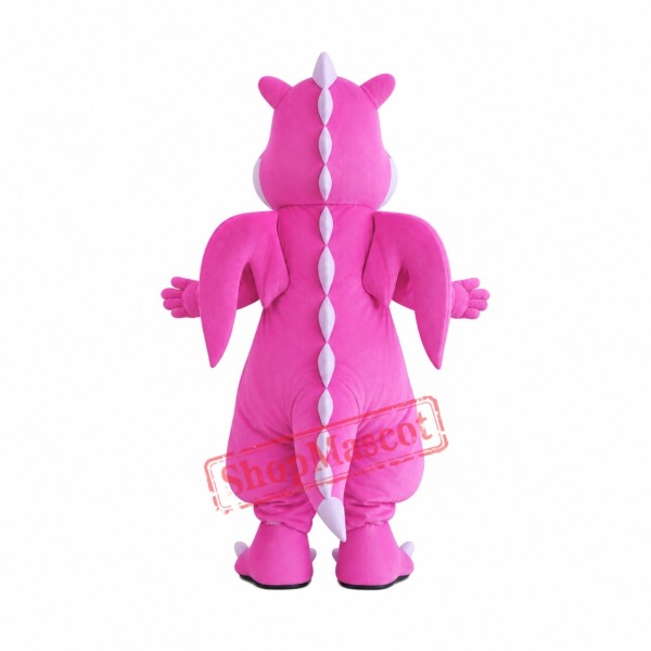 Pink Lightweight Dragon Mascot Costume Pink Lightweight Dragon Mascot Costume