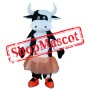 Ballet Dress Cow Mascot Costume