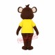 Brown Monkey Mascot Costume Brown Monkey Mascot Costume