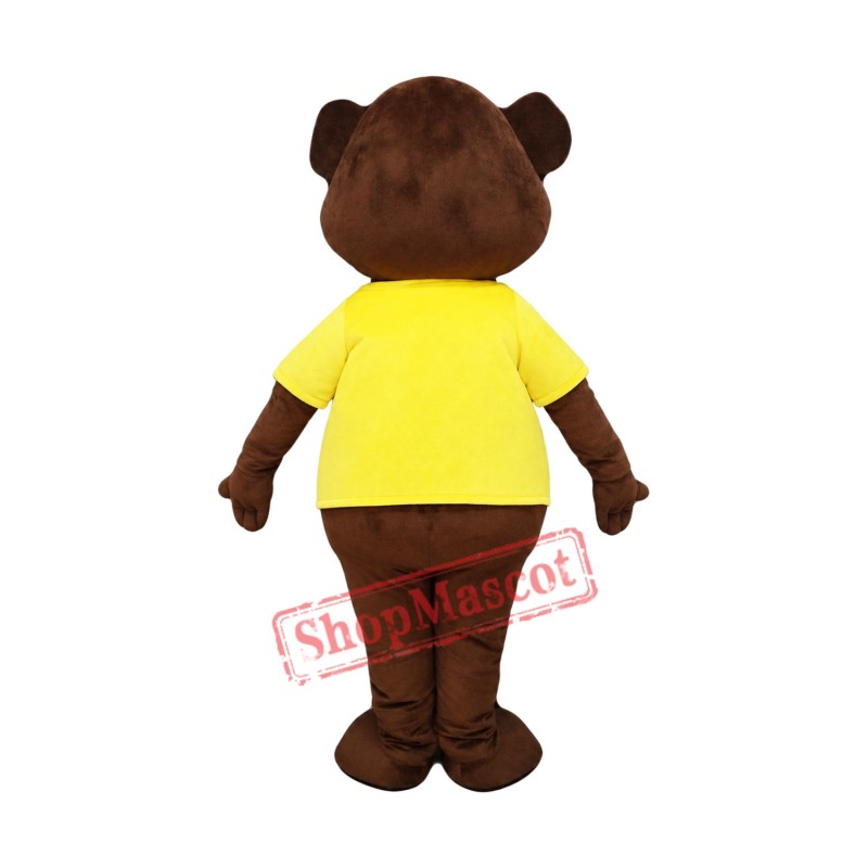 Brown Monkey Mascot Costume Brown Monkey Mascot Costume