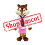 Lady Chipmunk Mascot Costume